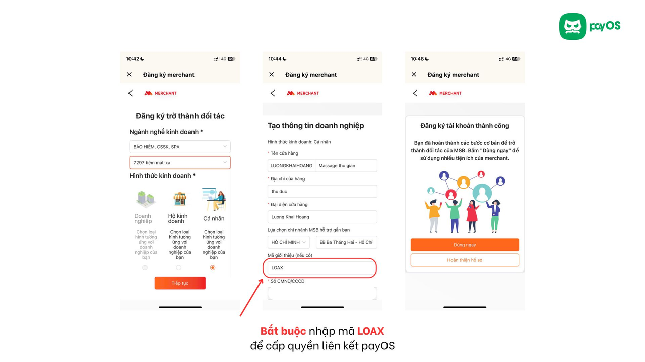 MSB mBank create merchant account 2