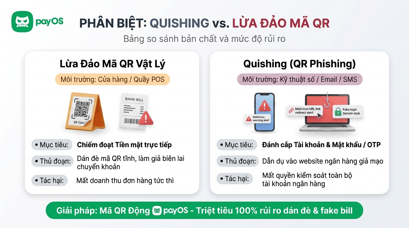 Quishing (QR Phishing): Kẻ Cắp Dữ Liệu Chuyên Nghiệp Trên Không Gian Số