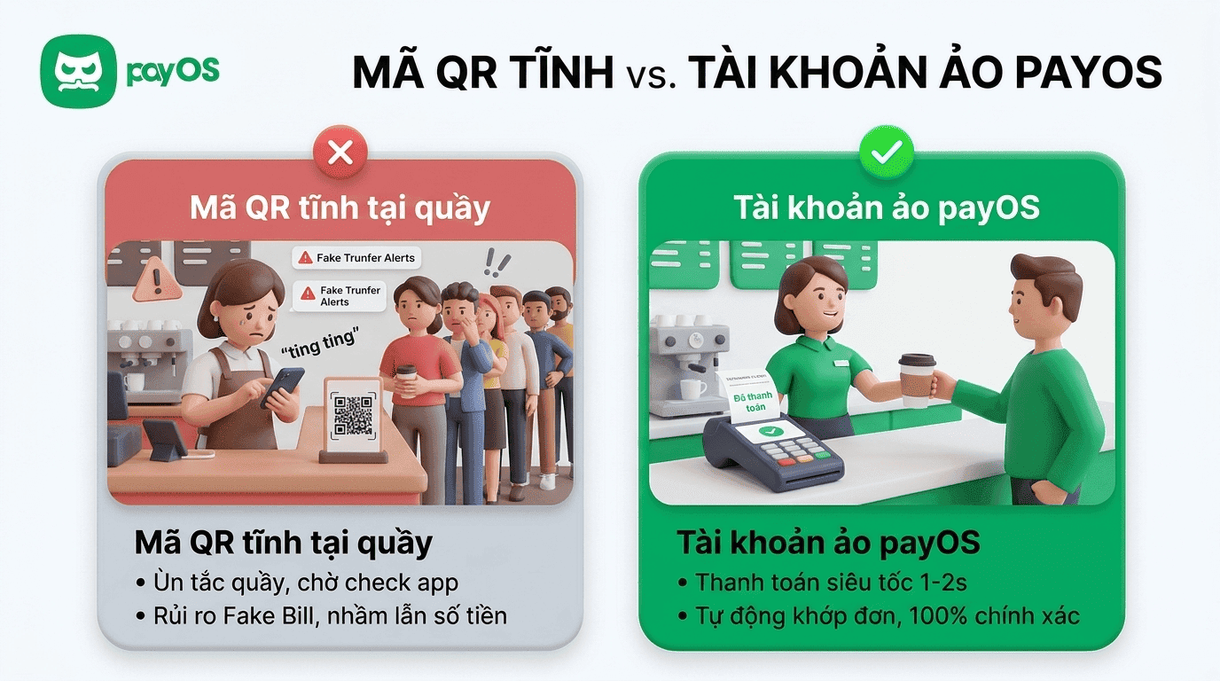 Tài khoản ngân hàng ảo động là gì và hoạt động ra sao? — Tài khoản ngân hàng ảo động: Bí quyết giúp chuỗi F&B và Bán lẻ