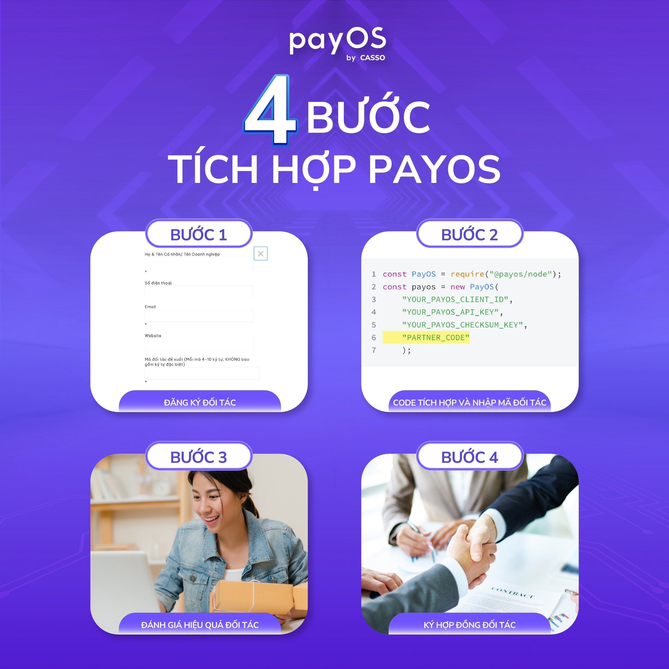 Đăng ký đối tác tích hợp