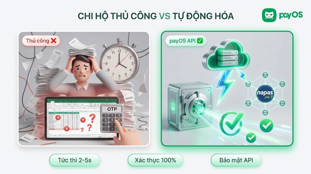 Payout khác gì với thuật ngữ tài chính truyền thống?