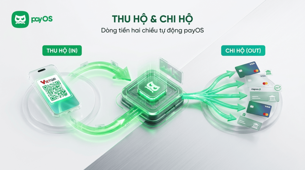 Phân biệt Payout (Chi hộ) và Payment (Thu hộ là gì?)