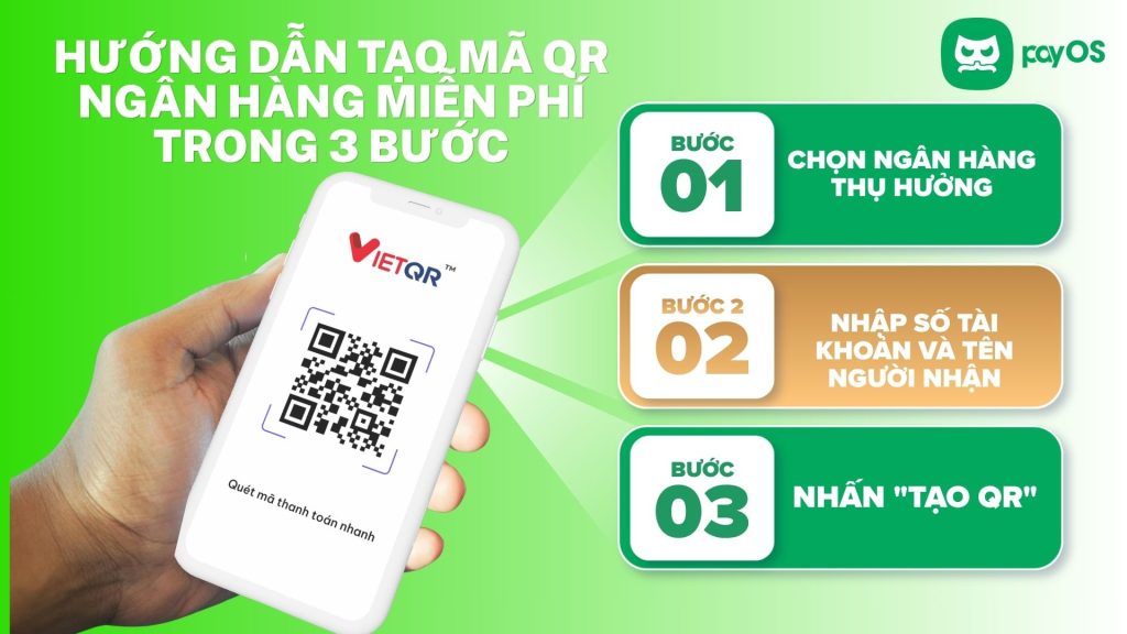 tạo mã QR ngân hàng